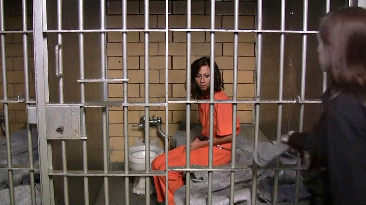 Lock in a prison