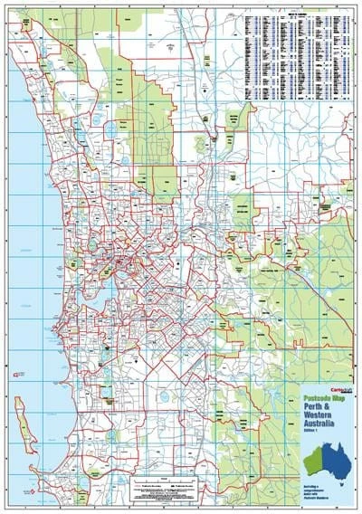 Perth Escorts Map 