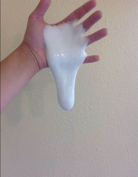 Glue in hand