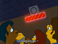 screaming cartoon GIF