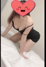 Escort wearing black dress