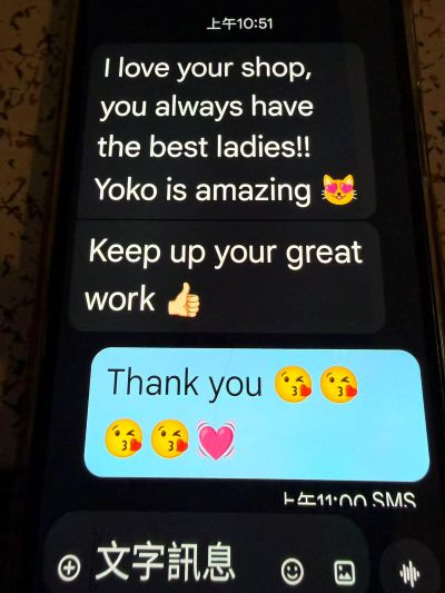 Great service feedback