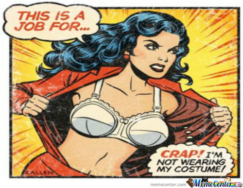 sexy busty cartoon girl