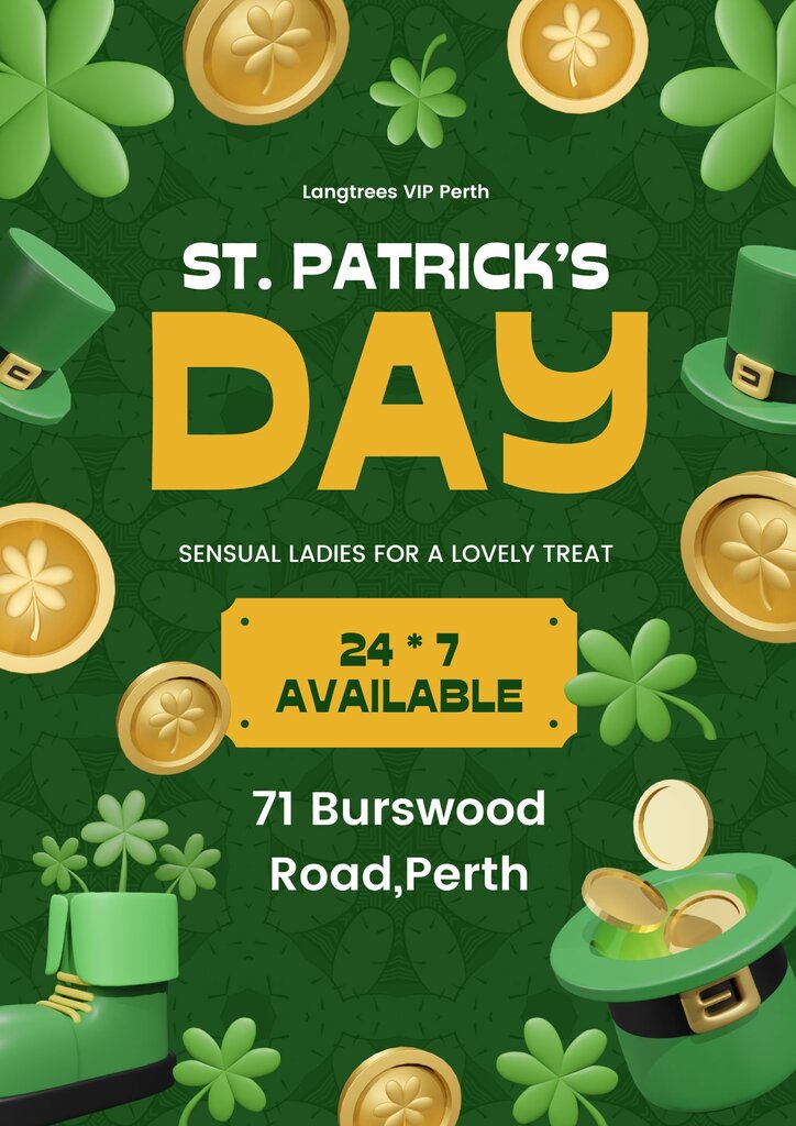 Green 3D Illustration Saint Patrick's Day Celebration Party Flyer.jpg