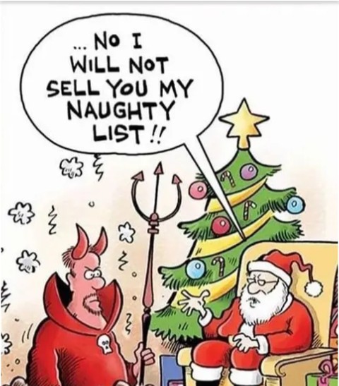 Santas Naughty List 