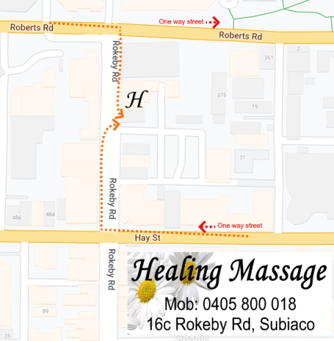 Healing Massage Subiaco WA