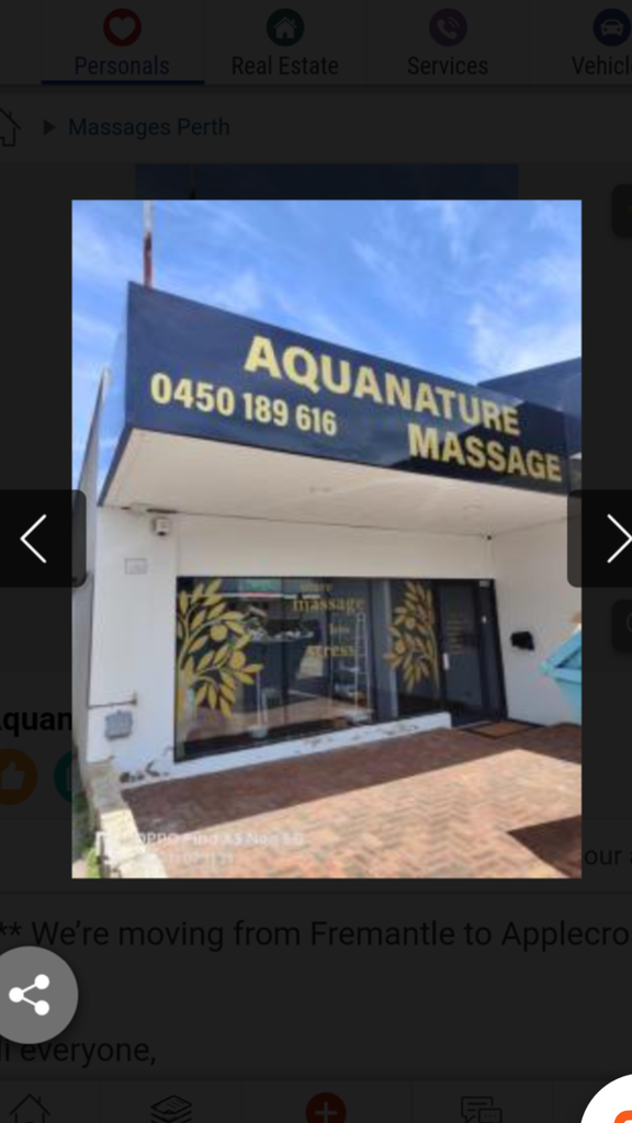 Aqua nature massage shop