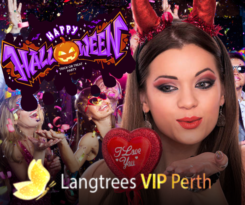 Langttrees ad for Halloween party