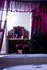 Victorian dressing table with mirror