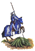 knight on horse kills dragon